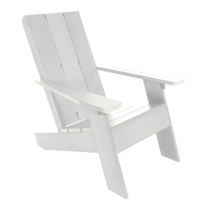 Italica Modern Adirondack chair in White