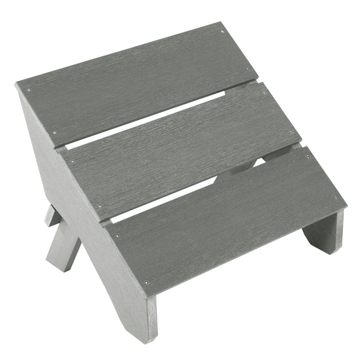 Italica Modern Ottoman in Gray