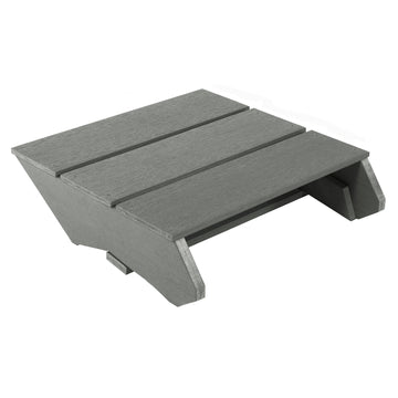 Gray folded Italica Modern Ottoman