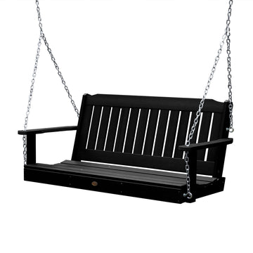Refurbished Lehigh Porch Swing Highwood USA Black 4