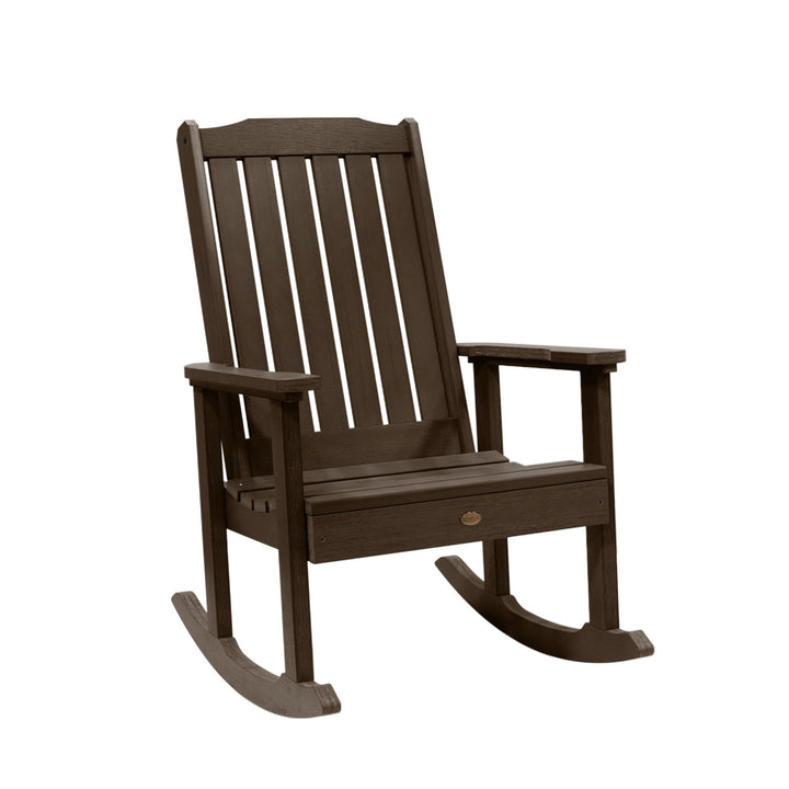 Refurbished Lehigh Rocking Chair Highwood USA Weathered Acorn