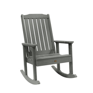 Refurbished Lehigh Rocking Chair Highwood USA Coastal Teak