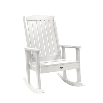 Refurbished Lehigh Rocking Chair Highwood USA White