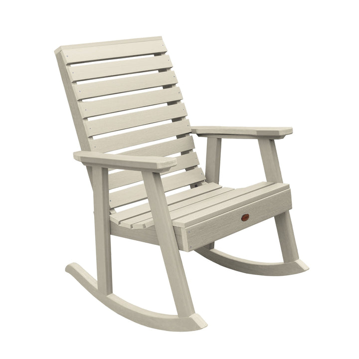 Refurbished Weatherly Rocking Chair Highwood USA Whitewash
