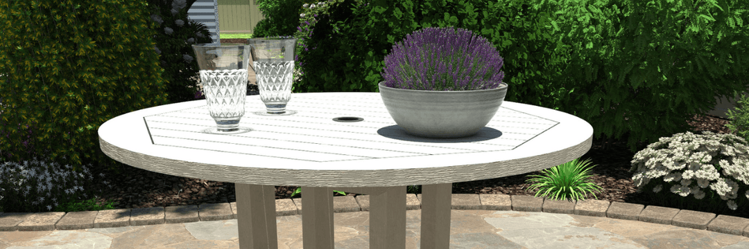 Round Outdoor Tables