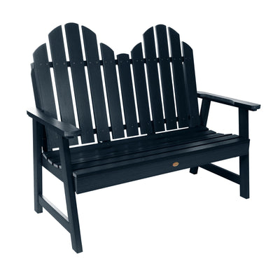 Refurbished Classic Westport 4ft Outdoor Garden Bench Adirondack Chairs Highwood USA Federal Blue 