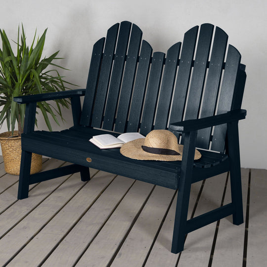 Refurbished Classic Westport 4ft Outdoor Garden Bench Adirondack Chairs Highwood USA 