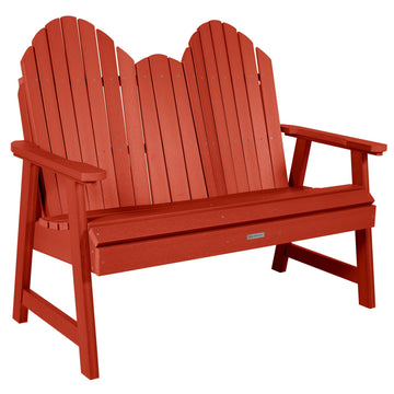 Hamilton 4ft Dining Height Bench Bench Highwood USA Rustic Red 