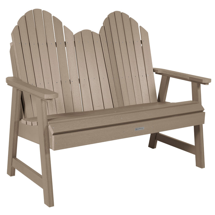 Hamilton 4ft Dining Height Bench Bench Highwood USA Woodland Brown 
