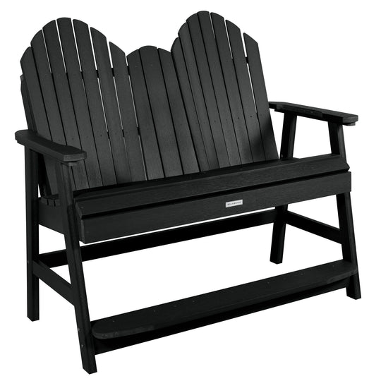 Hamilton 4ft Counter Height Bench Bench Highwood USA Black 