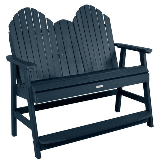 Hamilton 4ft Counter Height Bench Bench Highwood USA Federal Blue 