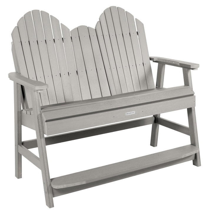 Hamilton 4ft Counter Height Bench Bench Highwood USA Harbor Gray 