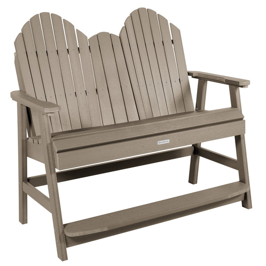 Hamilton 4ft Counter Height Bench Bench Highwood USA Woodland Brown 