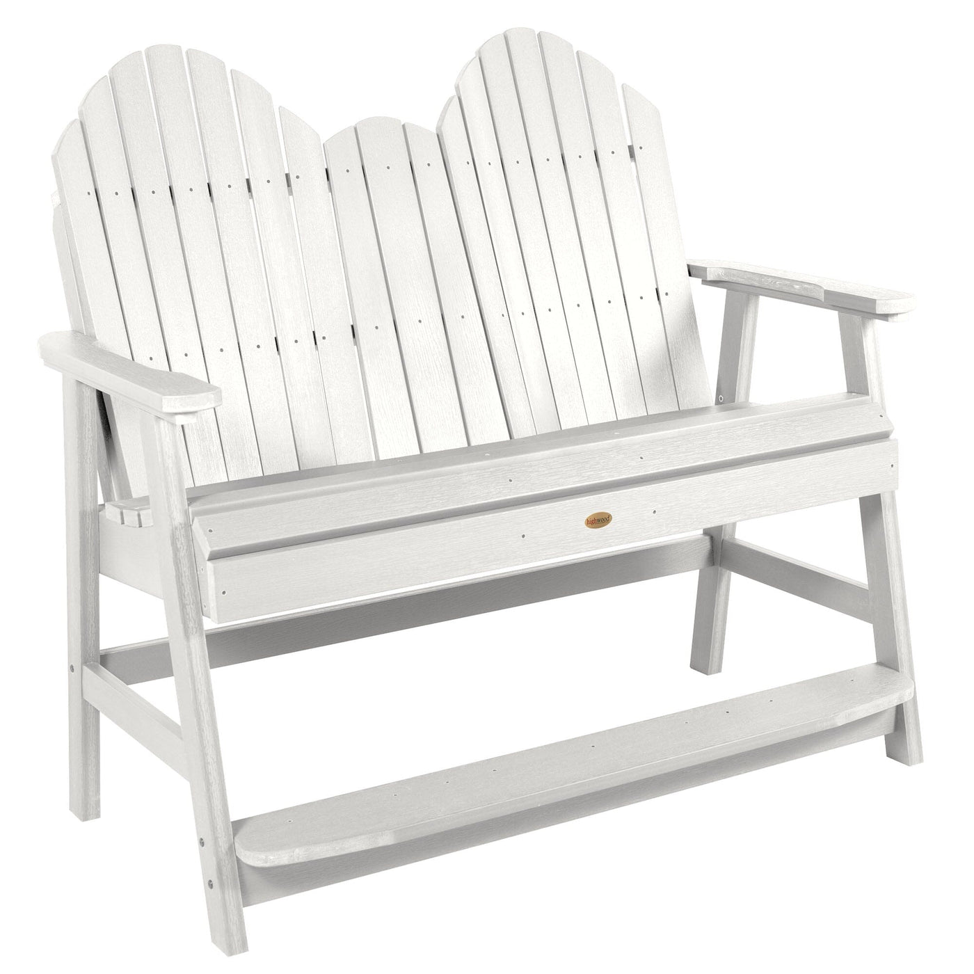 Hamilton 4ft Counter Height Bench Bench Highwood USA White 