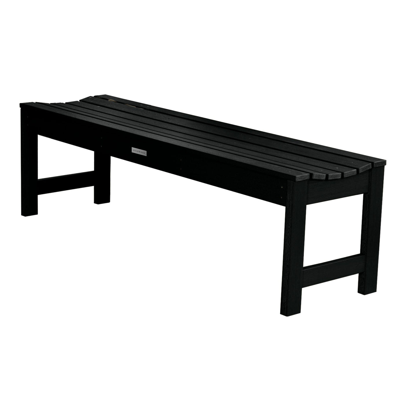 Lehigh Picnic Bench - 5ft Bench Highwood USA Black 
