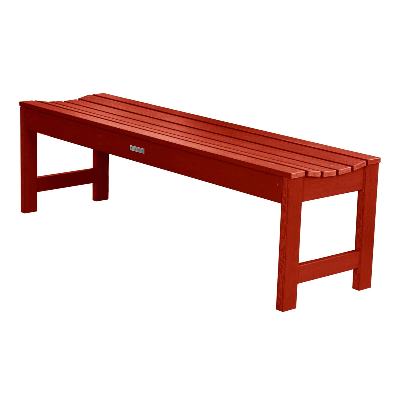 Lehigh Picnic Bench - 5ft Bench Highwood USA Rustic Red 