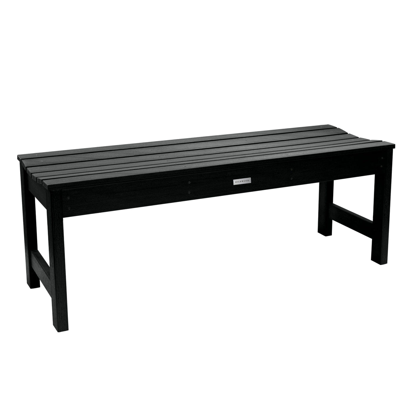 Lehigh Picnic Bench - 4ft Bench Highwood USA Black 
