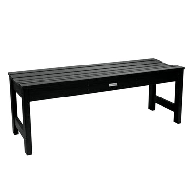 Lehigh Picnic Bench - 4ft Bench Highwood USA Black 