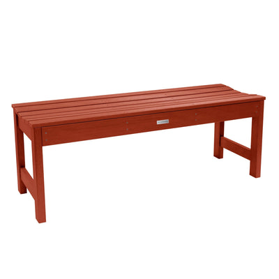Lehigh Picnic Bench - 4ft Bench Highwood USA Rustic Red 
