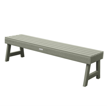 Weatherly Picnic Backless Bench - 5ft Bench Highwood USA Eucalyptus 