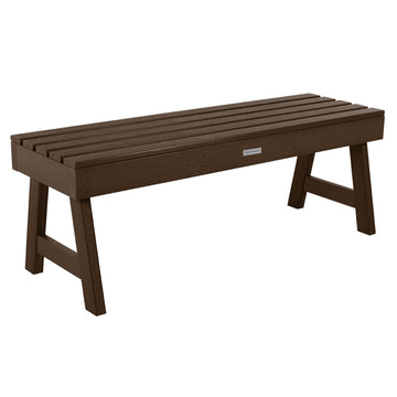 Weatherly Picnic Backless Bench - 4ft Bench Highwood USA Weathered Acorn 