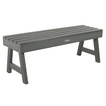 Weatherly Picnic Backless Bench - 4ft Bench Highwood USA Coastal Teak 