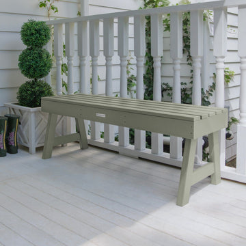 Weatherly Picnic Backless Bench - 4ft Bench Highwood USA 
