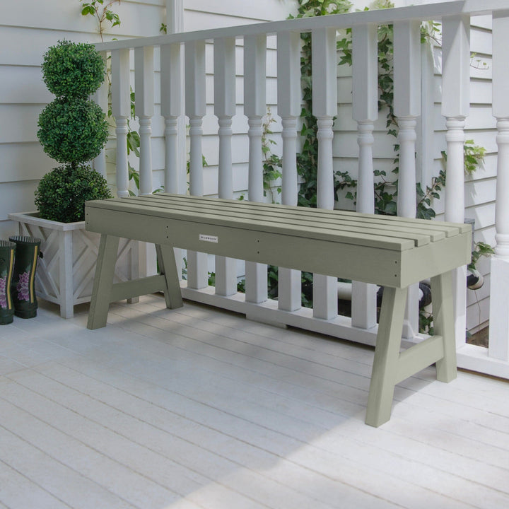 Weatherly Picnic Backless Bench - 4ft Bench Highwood USA 