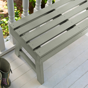 Weatherly Picnic Backless Bench - 4ft Bench Highwood USA 