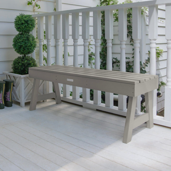 Weatherly Picnic Backless Bench - 4ft Bench Highwood USA 