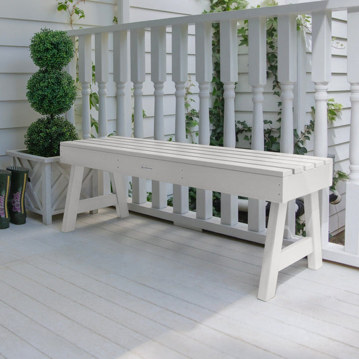 Weatherly Picnic Backless Bench - 4ft Bench Highwood USA 