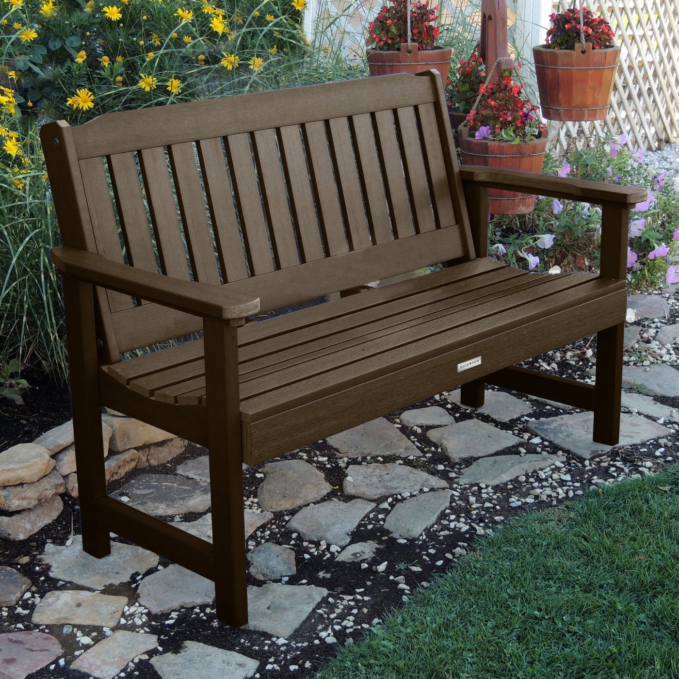 Lehigh Garden Bench - 5ft Bench Highwood USA 