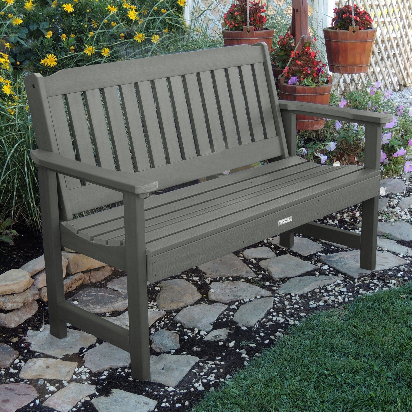 Lehigh Garden Bench - 5ft Bench Highwood USA 