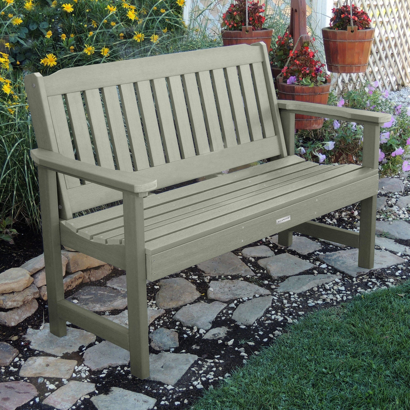 Lehigh Garden Bench - 5ft Bench Highwood USA 