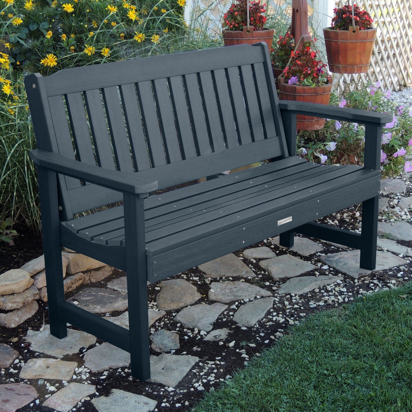 Lehigh Garden Bench - 5ft Bench Highwood USA 