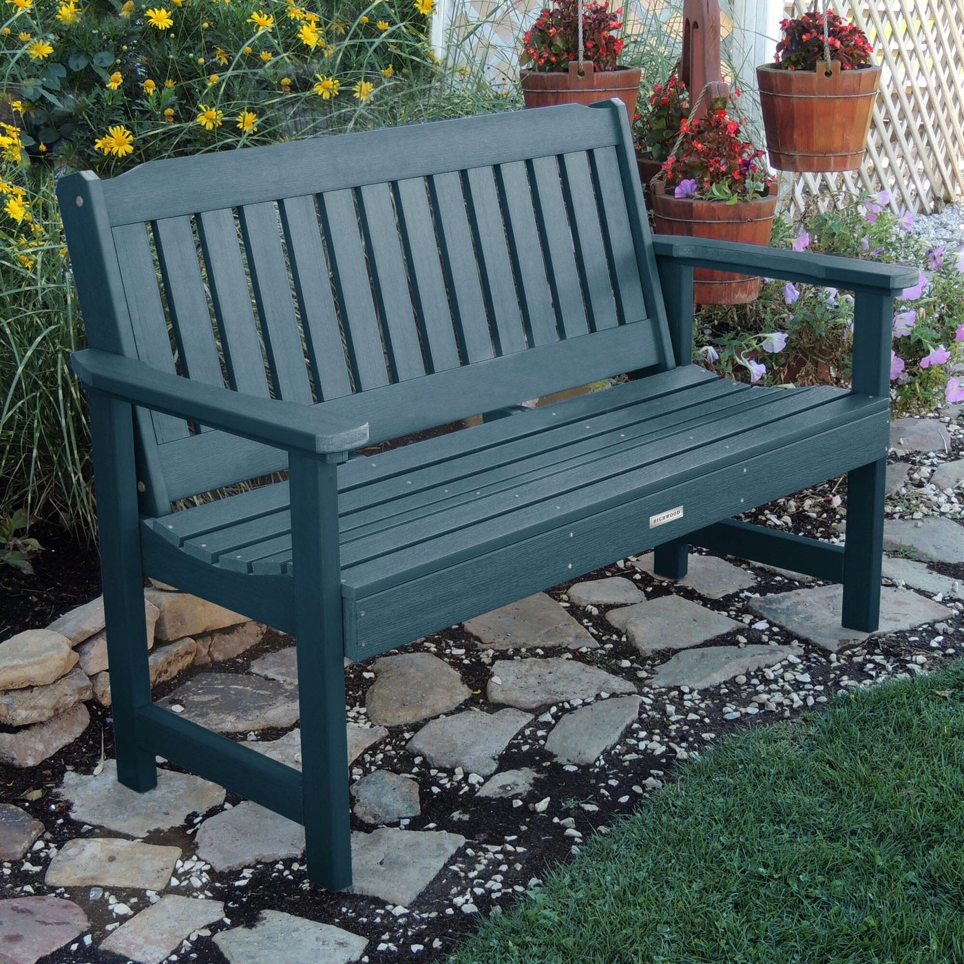 Lehigh Garden Bench - 5ft Bench Highwood USA 