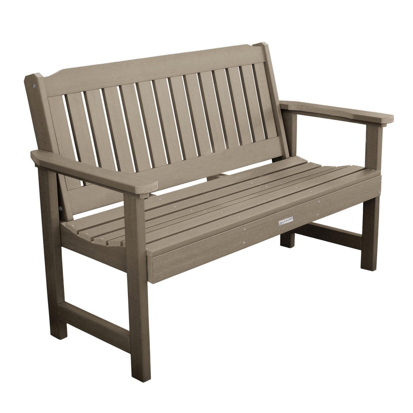 Lehigh Garden Bench - 5ft Bench Highwood USA Woodland Brown 