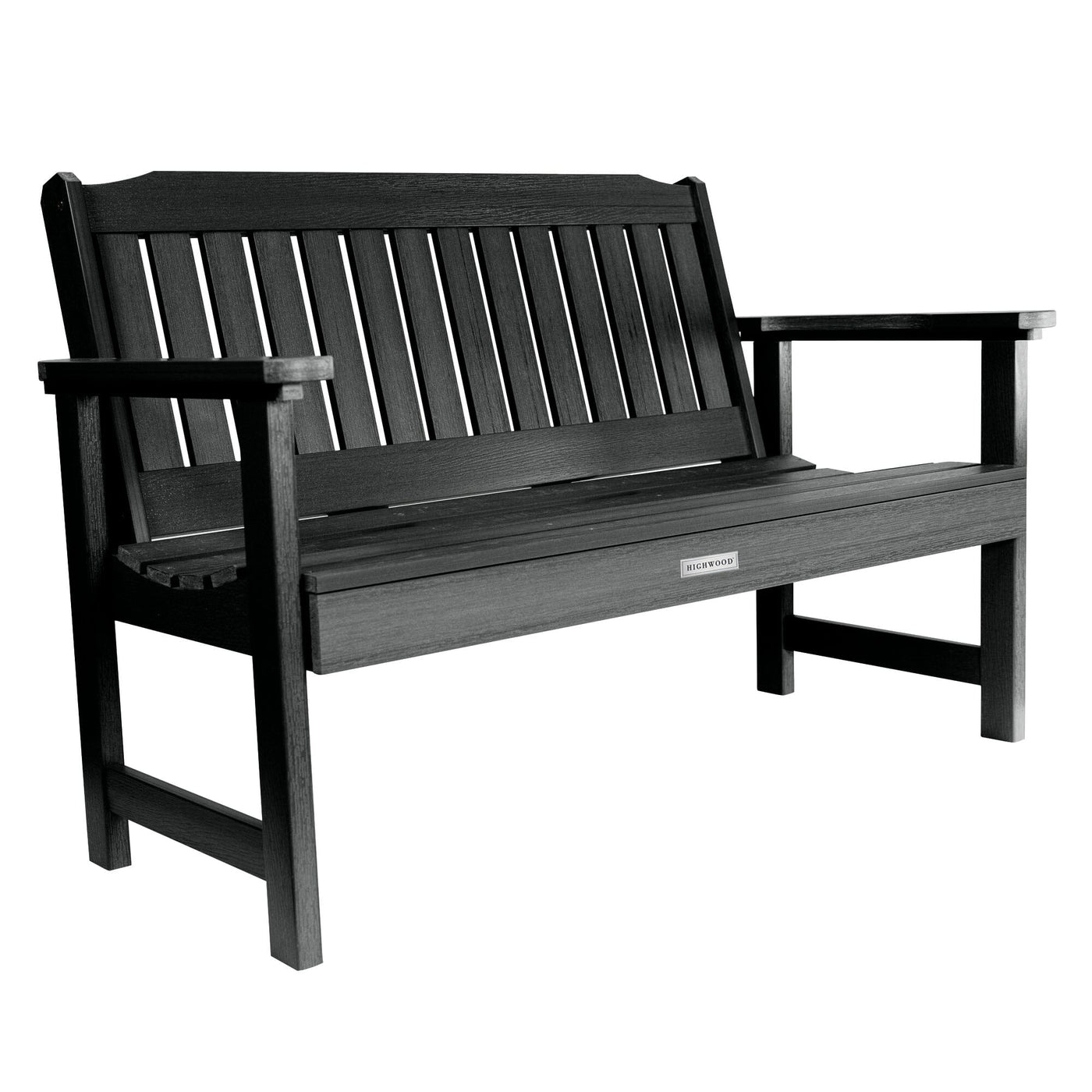 Lehigh Garden Bench - 4ft Bench Highwood USA Black 