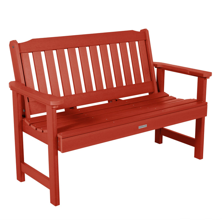 Lehigh Garden Bench - 4ft Bench Highwood USA Rustic Red 