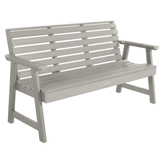 Weatherly Garden Bench - 5ft Bench Highwood USA Harbor Gray 