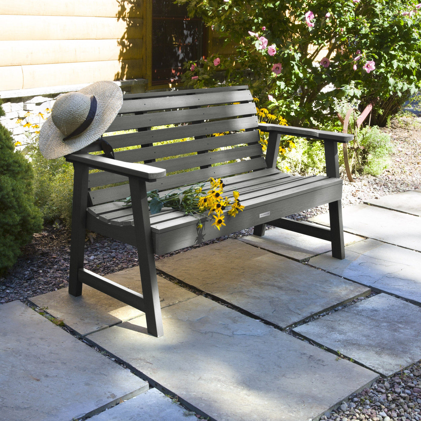 Weatherly Garden Bench - 4ft Bench Highwood USA 