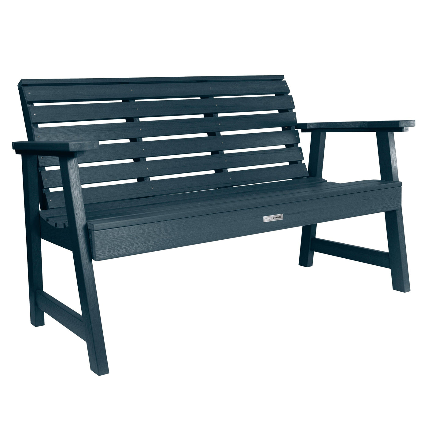 Weatherly Garden Bench - 4ft Bench Highwood USA Federal Blue 
