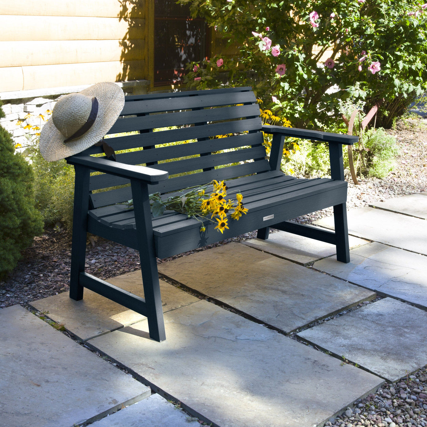 Weatherly Garden Bench - 4ft Bench Highwood USA 