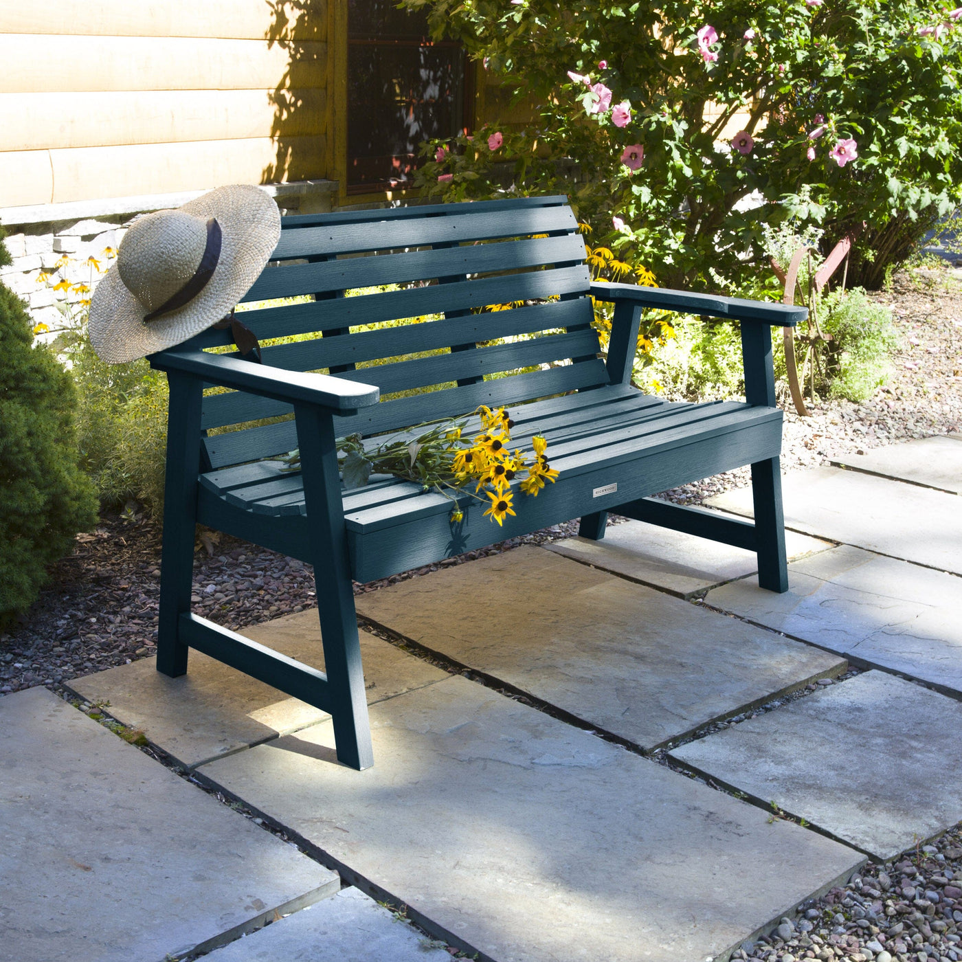Weatherly Garden Bench - 4ft Bench Highwood USA 