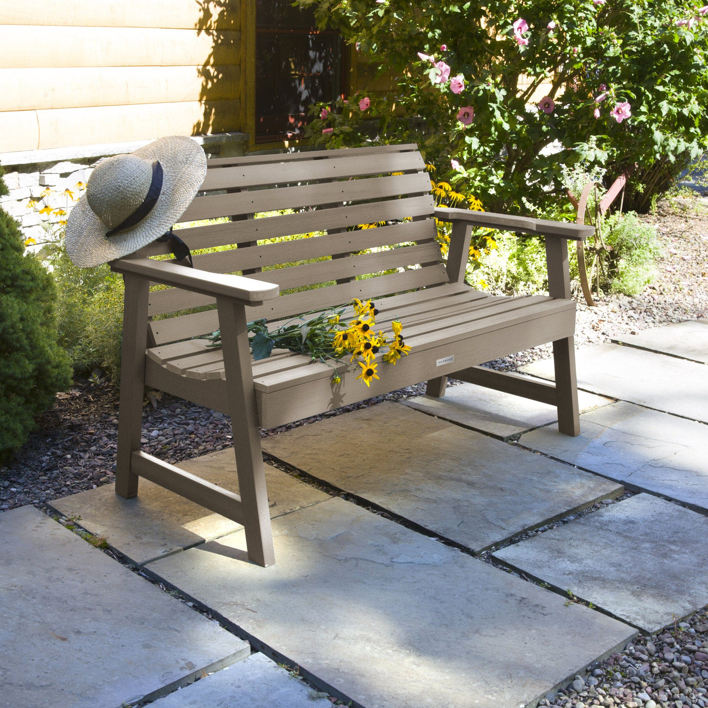 Weatherly Garden Bench - 4ft Bench Highwood USA 