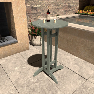 Round 24" Diameter Bistro Table - Bar Height Highwood USA 