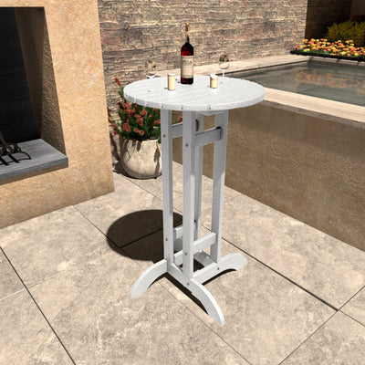 Round 24" Diameter Bistro Table - Bar Height Highwood USA 