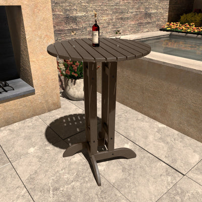 Round 30" Diameter Bistro Table - Bar Height Highwood USA 