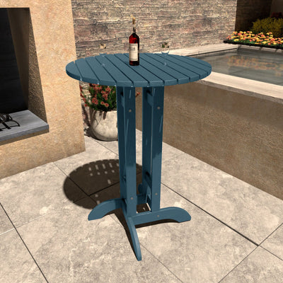 Round 30" Diameter Bistro Table - Bar Height Highwood USA 