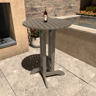 Round 30" Diameter Bistro Table - Bar Height Highwood USA 